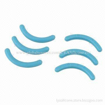 Beauty Eyelash Clips Pad, Made of Soft Nontoxic Silicone